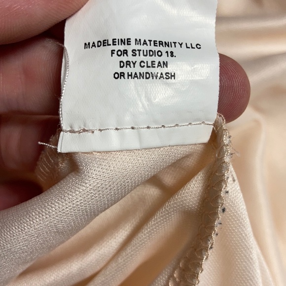 CLOSING SALE Lace Dress with Sheer Short Sleeves - Picture 6 of 6